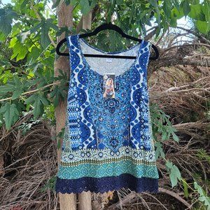 Bila Turquoise Tank Top